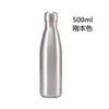 Botella de cola de boca pequeña de acero inoxidable 304 de doble capa Taza americana de bolos con aislamiento al vacío Botella de agua deportiva portátil para ciclismo