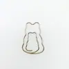 Novos Clips de Papel de Doze Animais, Clipe de Papel Formato Criativo Gato Balançando, Personalização de Clip de Papel Formato Especial Cartoon