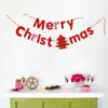 Guirnalda Creativa de 10 Árboles de Navidad de Papel 3D Cadena de Adornos Navideños Decoraciones Colgantes para Fiestas Suministros para Decoración de Pared y Techo