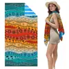 B104 Milhões de Peças em Estoque Amazon Mais Vendido Toalha de Praia Dupla Face em Fleece Suporta Design Personalizado Toalha de Surf e Toalha Esportiva