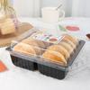 Caixa de Embalagem para Bolo de Velha, Bolo Florido, Bolo de Durian, Lanche West Point, Biscoitos, Rolinho de Ovo, Caixa Transparente 1200 Conjuntos/Caixa