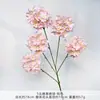 5 Flores de Hortensia de Caramelo Artificiales para Arreglos de Boda Hechos a Mano, Flores Artificiales de Seda para Decoración de Bodas y Arreglos de Piso