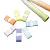Raquete de Badminton Cor Gradiente Plana Fina Raquete de Tênis Raquete de Badminton Alça Absorvente de Suor Tira de Pegada Couro