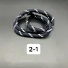 Serie Miu Cuerda Trenzada DIY de 5 mm Cuerda Redonda de Punto de Salto Colorida Cuerda para Bolso Intercolorido Ropa Cinturón Cuerda Sudadera Cordón para Zapatos