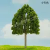 Mesa de arena modelo árbol musgo decoración micro paisajismo fondo árbol falso simulación modelo paisajismo árbol de calle árbol de Navidad árbol falso