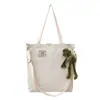 2020 Nova chegada saco de lona mulheres Crossbody estilo japonês grande capacidade estudante ombro bolsa estilo coreano multi-uso saco de compras