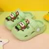 Zuecos de Dibujos Animados de Frutas para Niños, Antideslizantes para Interiores, Verano, Punta Cerrada, Anticolisión, de EVA, para Exteriores, Zapatos de Playa