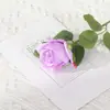 Rosas de Terciopelo Simuladas, Flores Artificiales, Flores para Decoración de Bodas del Día de San Valentín, Cascada de Pared de Rosas al por Mayor