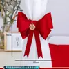 Cortinas de Habitación de Boda con Lazo No Tejido Dx7L Decoración de Pasamanos de Escalera de Sala de Estar Lazo de Palabra Feliz Flor Arreglo de Boda