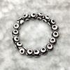 Pulsera de Ágata Estilo Antiguo de Zang para Hombres, Cuentas Dzi Antiguas con un Ojo, Accesorios Simples, Modernos, Personalizados y de Alta Gama para Mujeres, Joyería