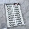 Pegamento para Pestañas Yingmeijia Sin Pegamento Diez Filas de Pestañas Postizas Zorro Iris Segmentadas Naturalmente Pestañas Artificiales Gruesas Comic