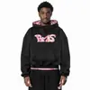Moletom com Capuz e Bolso Casual Diário Outono Europeu e Americano Estampa Camuflada Pulôver Top Oversized