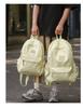 Mochila Estilo Coreano Estilo Perezoso Mochila Escolar Simple Pequeña Fresca para Estudiante Universitario Alto Valor de Belleza Mochila de Gran Capacidad para Niña de Secundaria