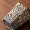Tarro para Residuos de Té, Mesa de Té, Tarro para Agua de Lavado, Filtro de Hojas de Té de Cerámica, Tarro de Té Creativo, Accesorios para Juego de Té, Lavabo para Té, Retro