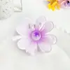 Presilha de Flor de Plástico, Bonita e Elegante, Presilha de Flor Colorida, Presilha Tubarão Colorida e Brilhante da Moda, Frangipani Popular