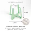 Soporte de Hierro para Comedero de Mascotas, Soporte de Hierro en Forma de Cruz, Soporte Integrado para Comedero de Mascotas, Soporte de Hierro Elevado que Protege el Cuello, Soporte Anti-Derrames para Comedero de Perros y Gatos