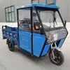 Toldo de lluvia para triciclo eléctrico, cubierta de coche totalmente cerrada, parasol para coche de batería de hierro, triciclo de motocicleta de gasolina, conducción frontal
