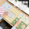 Mouse Pad de Pano Jiaji Estilo Americano Fresco, Tapete de Mesa Antiderrapante para Computador Extra Grande, Tapete de Proteção de Superfície de Mesa de Escritório