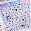 Pegatinas Estereoscópicas de Pingüino Positivo de Energía 3D Animales Lindos de Dibujos Animados Decoración de Recompensa Educativa Hecha a Mano para Niños Pegatinas para Teléfono Móvil
