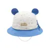 Gorros de Bebé para Primavera y Otoño, Sombreros de Pescador con Orejas de Oso, Lindos Sombreros de Sol para Bebés y Niños Pequeños, Sombreros de Sol para Niñas, Sombreros de Cubo para Bebé