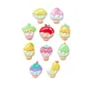 Mini Paletas de Crema de Fruta Accesorios de Resina Arte de Uñas Funda de Teléfono Decoraciones de Pegamento de Crema Caja de Almacenamiento para Ropa de Muñeca Materiales