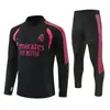 2627 Conjunto de Treino Infantil Atlético de Madrid Outono Inverno Inter de Milão Conjunto de Treino Miami Conjunto de Treino Real Madrid Infantil Manga Longa