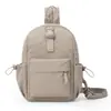 Bolsa de Peito para Esportes ao Ar Livre Leve Multifuncional Grande Capacidade Simples Versátil Bolsa de Ombro Único Transversal Mini Mochila para Mulheres