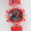 Gran oferta, reloj de silicona con luz LED y música de Spiderman para niños, reloj de dibujos animados para estudiantes, venta al por mayor, disponible en stock.