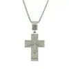 Europeu e Americano Mais Vendido Moda Hip Hop Cruz de Diamante Pingente de Diamante Colar Hip Hop de Diamante de Luxo Joia