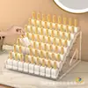 Estante de Exhibición para Esmaltes de Uñas Caja de Almacenamiento de Cosméticos de Múltiples Capas Estante de Almacenamiento para Esmaltes de Gel para Uñas de Salón de Uñas Acrílico