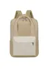 Mochila Nova 2025 Estilo College Cor Color Block Moda Impermeável Grande Capacidade Bolsa Escolar para Estudante Mochila Unissex