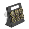 Juego de Especias Estilo Lujo con Frascos de Vidrio para Condimentos, Suministros de Cocina Sellados y a Prueba de Humedad, Estante de Almacenamiento para Juego de Frascos de Especias al por Mayor