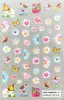 Transfronterizo especialmente para pegatinas de flor para decoración de uñas al por mayor girasol lirio margarita pegatinas de uñas adhesivas transparentes