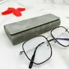 Estojo para óculos de casca dura resistente ao desgaste, leve e portátil, armazenamento que economiza espaço para seus óculos de grau.