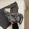 Shuai Mijia 2026 Verano Nuevo Bolso de Moda Bolso Cubo Simple Elegante Fresco Dulce Bolso de Hombro Cruzado