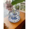 Superávit na Balança Comercial Jbs Castelo Azul Porcelana Amarela Vintage Prato para Bife Prato Fundo Prato para Sobremesa de Chá da Tarde Tigela de Arroz