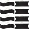 Adornos Colgantes de Virutas de Madera Navideñas Letreros de Madera en Blanco Colgantes Decorativos de Madera para Bricolaje Banderines de Virutas de Madera con Cuerda para Colgar