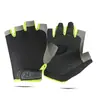 Guantes de Medio Dedo para Ciclismo al Aire Libre, Protección Solar de Verano, Entrenamiento con Mancuernas, Yoga, Conducir, Malla de Silicona Antideslizante, Transpirables
