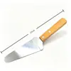 Espátula de Pizza de Aço Inoxidável, Espátula de Bolo [900] Espátula Triangular, Espátula para Bife, Espátula para Queijo, Multifuncional para Fritar e Assar