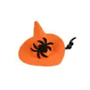 Sombrero de Bruja para Mascota de Halloween Transfronterizo Tela No Tejida Creativo Novedoso Sombrero para Perro Sombrero Decorativo de Mascota para Halloween