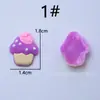 Variedad de Parches de Dibujos Animados de Goma Suave para Vasos de Agua DIY, Pegatinas Decorativas Hechas a Mano, Fundas para Teléfonos Móviles, Pasadores, Accesorios para el Cabello, Decoraciones para la Cabeza