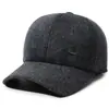 Gorra de Béisbol de Invierno para Hombre con Forro de Felpa para Personas de Mediana Edad y Mayores, Calidez al Aire Libre y a Prueba de Viento, Protección para los Oídos de Pana, Gorra Tipo Pato para Papá Abuelo
