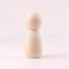 35-90mm Juguete DIY para Niños Pintado Graffiti Color Madera Niños y Niñas Adornos de Marioneta Pequeña Muñeca de Madera