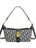 Bolso bordado 2026 nuevo modelo, bolso pequeño de un solo hombro cruzado, bolso de mujer bordado de moda moderno, bolso de sillín de nicho de alta gama