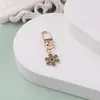 [Personalizado] Chaveiro Pingente Estilo Nacional Liga Esmaltada Panda Bambu Presente Criativo para Estudante Acessórios de Joia