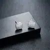 Pendientes de Cruz de Zirconia Transfronterizos para Hombres, Pendientes Deslumbrantes de Rayo Nicho para Mujeres, Nuevo Modelo 2026, Envío 24H