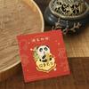 Marcador de Latón Panda Estilo Chino Metal Souvenir Creativo Regalo para Estudiantes de Primaria Caja de Regalo Personalizada Tendencia Nacional Dibujos Animados