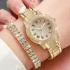 Reloj Pulsera Popular Teum Reloj de Pulsera Casual Sencillo Caja de Tesoro Reloj de Cuarzo Set de Relojes para Mujer Venta al por Mayor