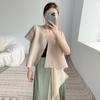 Mude o Tamanho, Oem e Personalize Cardigans Básicos Miyake para Mulheres, Peças Curtas Versáteis tipo Xale para a Primavera