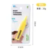 Pinça de Nariz com Luz para Bebês e Crianças Pequenas, Pinça de Silicone para Crianças Cavarem Nariz, Pinça de Nariz Luminosa